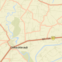 Chhachhrauli Street Map