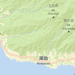 Yudomari Street Map