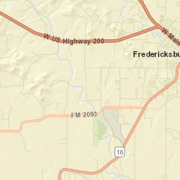 329 Lady Bird Drive, Fredericksburg, TX Street Map