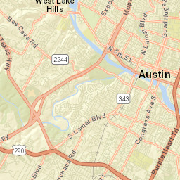 Austin Street Map