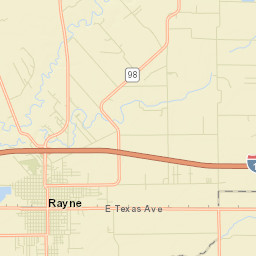 Rayne Street Map