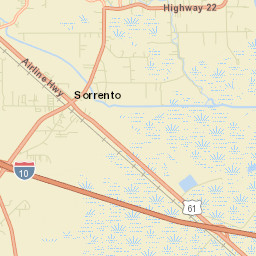 Sorrento Street Map