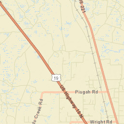 Secotan Florida Street Map