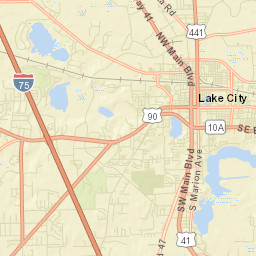 192 Northwest Hamilton Street, Lake City Street Map