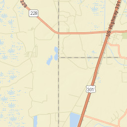 Maxville Florida Street Map