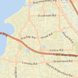Sunbeam Florida Street Map