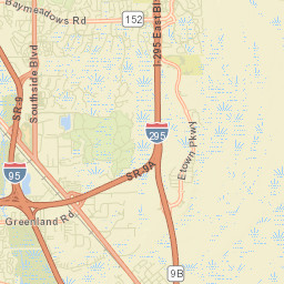 Greenland Florida Street Map