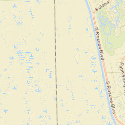 Palm Valley Florida Street Map