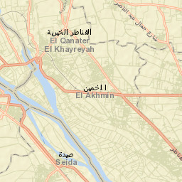 Al Qanāţir al Khayrīyah Street Map