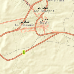 Ma'an Street Map