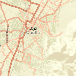 Quetta Street Map