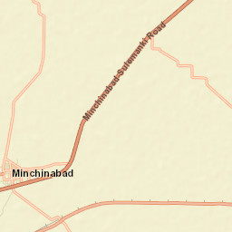 Minchinabad Street Map