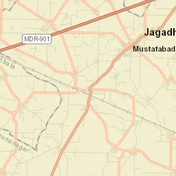 Mustafabad Street Map