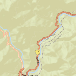 Devaprayag Street Map