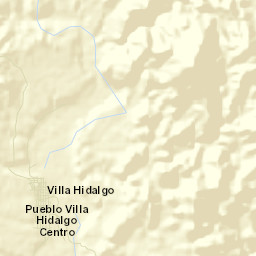 Villa Hidalgo Street Map