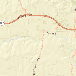 Dripping Springs Street Map