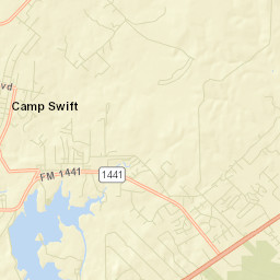 Camp Swift Street Map