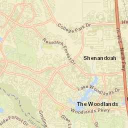 Shenandoah Street Map
