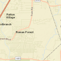 Patton Village Street Map