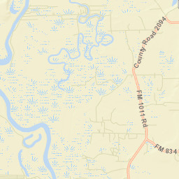 Liberty County Street Map