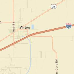 Vinton Street Map