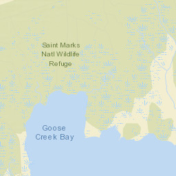 Wakulla Beach Florida Street Map