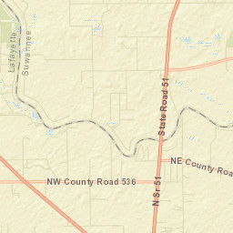 Peterson Florida Street Map
