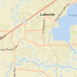 Peoria Siding Florida Street Map