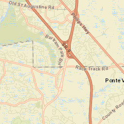Bayard Florida Street Map