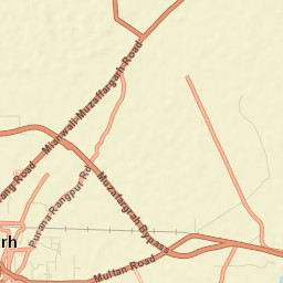 Muzaffargarh Street Map