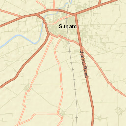 Sunam Street Map