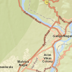 Birbhaddar Street Map