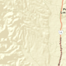 Los Hoyos Street Map