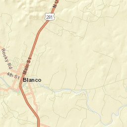 Blanco Street Map