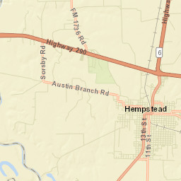 Hempstead Street Map