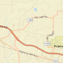 Prairie View Street Map