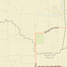 26047 Magnolia Road, Hockley, TX 77447 Street Map