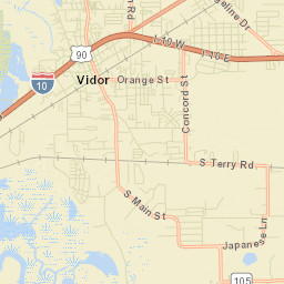 Vidor Street Map