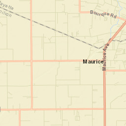 Maurice Street Map