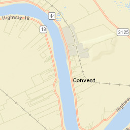 Convent Street Map
