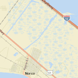 Norco Street Map