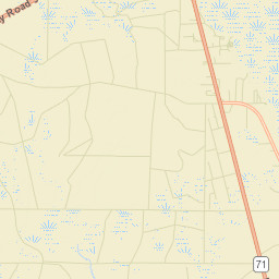 Honeyville Florida Street Map