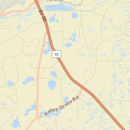 Pinland Florida Street Map
