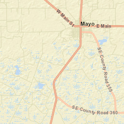 San Pedro Junction Florida Street Map