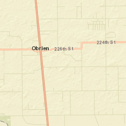 O'Brien Florida Street Map