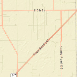 Beachville Florida Street Map