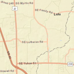 Myrtis Florida Street Map