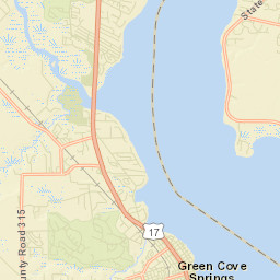 Magnolia Springs Florida Street Map