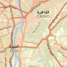 Fustat Street Map