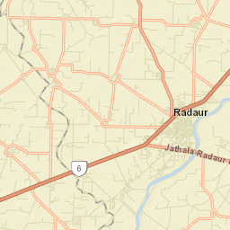 Radaur Street Map